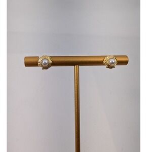 Pandora Disney The Little Mermaid Seashell Stud Earrings Sterling Silver 925